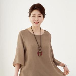 [로즈맘][엄마옷 로즈맘] 선들바람요루인견블라우스