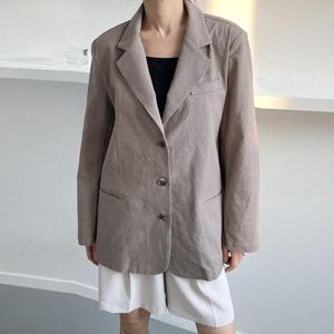 [H스타일](OT)댄디오버핏린넨자켓