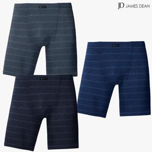 [제임스딘]제임스딘 남자롱사각팬티 롱드로즈팬티 편한 3부 즈로즈 스판 세트
