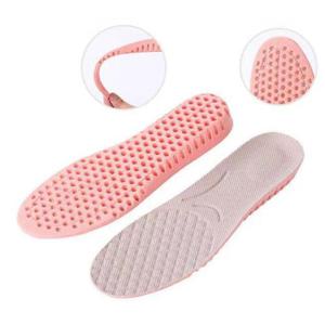 여성 메모리폼 벌집 디자인 키높이 깔창 2.5cm