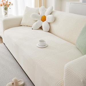 1005055 쇼파패드커버 천갈이 베이지 3인용 4인용