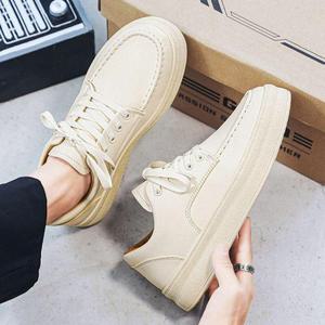 남녀공용 심플한 스티치 포인트 로퍼 스니커즈화 WFJUZVP