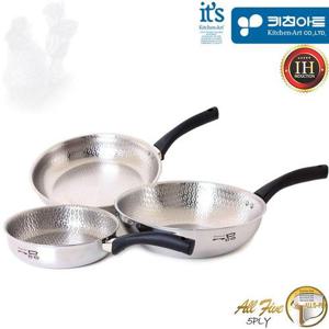 후라이팬 인덕션IH 엠보 스텐후라이팬 3P 20후 28후 28궁