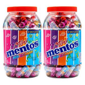 미니 멘토스 레인보우 100입 + 100입