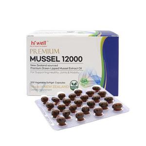 하이웰 프리미엄 초록입홍합 오일 12000 200베지소프트젤