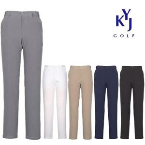 [김영주골프][김영주골프] 남성 골프바지 심플 스판 슬림 여름 골프팬츠 KOMMSL21