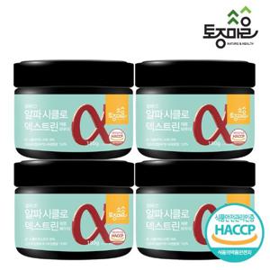 [토종마을]HACCP인증 알파CD 알파시클로덱스트린 제로 파우더 180g X 4통 (720g)