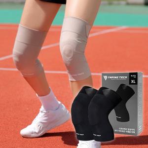 [특가][테이핑테크] 집중형 숏 무릎보호대 2개입 축구 풋살 농구 배구 배드민턴 러닝 등산