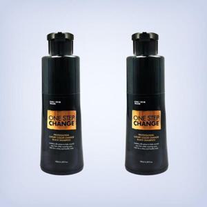 꾸띄르 새치염색 샴푸 2통 180mL 홈쇼핑 대용량 꾸뛰르 뀌뜨르