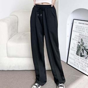 [셀럽하우스]여자 FTGP7546 밴딩 츄리닝 바지 고등학생 홈웨어 봄 가을 블랙