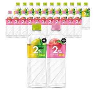 롯데 이프로부족할때500ml 복숭아+레몬라임 2종12개씩