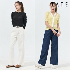 [테이트][테이트]여성 린넨 블렌드 데님 팬츠 2종_638297