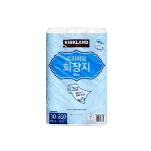 [진이네바구니]코스트코 커클랜드 프리미엄 화장지 3겹 30롤 두루마리 (45625126)