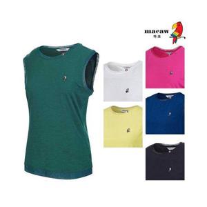 [마코](여성)라운드넥 민소매 티셔츠_MNW2TN91