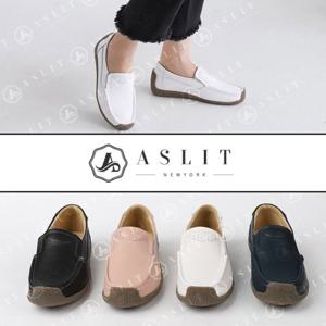 [애슬릿] 여자 발 편한 천연 가죽 로퍼_