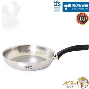 [KichenArt] 키친아트 일품 통오중 인덕션IH 엠보 스텐후라이팬 28cm