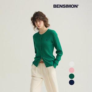 [벤시몽][벤시몽] 25SS 신상 여성 케이블 가디건 4종 택1