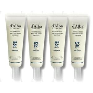 달바 워터 베리어 안티 선 에이징 썬 앰플 50ml 4개