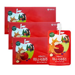 서울우유 아침에주스 미니 사과주스 100ml 30팩