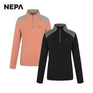 [네파]네파 여성 마운틴 블럭 집업 티셔츠_7J65405