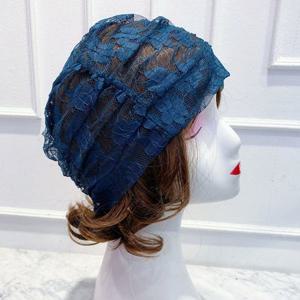 [애슬릿] 여름 꽃 망사 중년 여성 엄마 할머니 비니