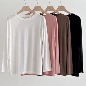 [아이우먼]빅사이즈티 V356L509 부드러운모달스판티셔츠 BN