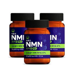 갤러리아_웰리즈 식물성 NMN 트리플에스 엔엠엔 파이토 60정 3개