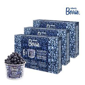 [로버츠베리에X메종드마미] 빌베리(야생 블루베리) 과채주스 3박스(100ml x 18팩)