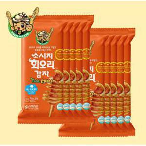 유기농감자/한정수량[Twist Potato] 국내산 소시지 회오리감자 5개/10개