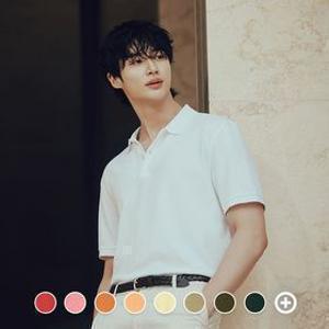 015502 코튼 피케 폴로 반팔 티셔츠