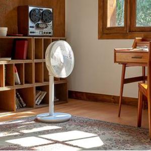 퓨리얼 35cm(14인치) 3D회전 가정용 무소음 무선 서큘레이터 선풍기