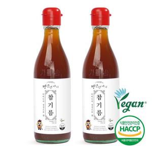 통참깨100% 착한 참기름 350ml 1+1