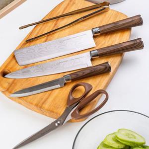 데일리룸 에센 다마스커스 5종 칼세트