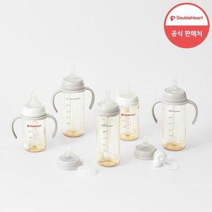 [더블하트] 3세대 젖병 핸들, 이유실감 빨대꼭지, 추빨대 브러시 모음