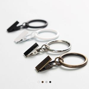 커튼집게링일자형 20개 4colors