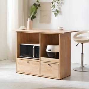 고무나무 원목 1200 홈바 아일랜드 식탁 렌지대 밥솥 조리대 친환경 SE0