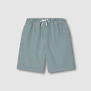 남 시어서커 체크 5부 라운지 팬츠 (4 sizes)(3 colors)