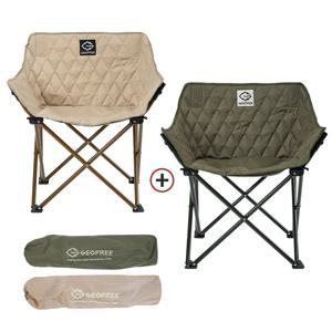 쿠션 캠핑 체어 1+1