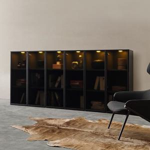 플렉스Z 3단 격자책장 800 장식형(매장가구)