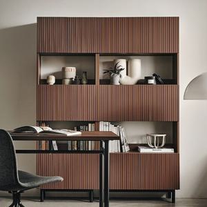 유로 501 플랫 서재 5단 책장 800(매장가구)