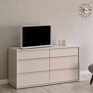 호텔침대 뉴트럴화이트 서랍장 3단 와이드 1400(매장가구)