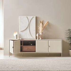 오브제 글로시 거실장 2000(매장가구)