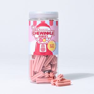 강아지간식 사료 츄잉클 딸기 청사과 블루베리 250g x 2개입