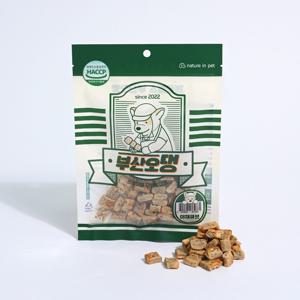 강아지간식 사료 부산오멍 치즈 야채 100g x 4개입