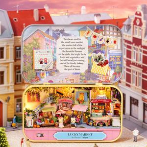 [DIY] 미니어처 곰돌이 틴케이스 - 행운시장