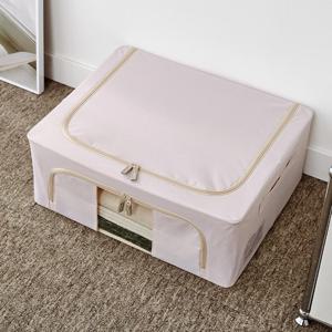 옷장정리 윈도우 폴딩수납 40L 오트밀 50x40x20cm