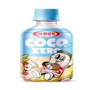 야쿠르트1971 코코바이트 제로 야쿠르트맛 280ml 24입