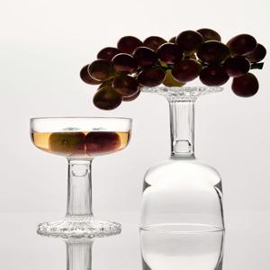 안깨지는 크리스탈 실리콘 글라스 비노 세트 (와인1p+쿠페1p)