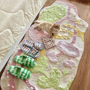 [해외] 북유럽 감성 워셔블 거실 러그 인테리어 사계절 카페트 2size