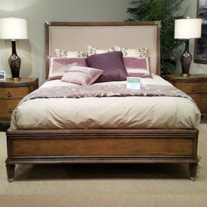 엔틱수입가구 원목 모던스타일 퀸침대프레임 S7115 매트리스 미포함